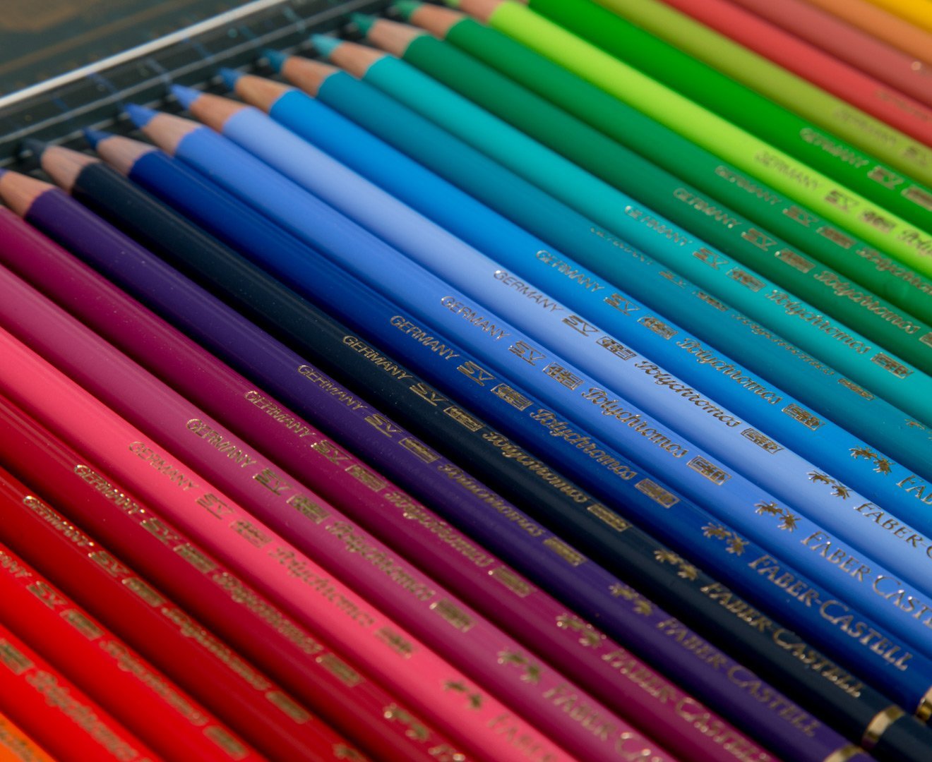 faber castell polychromos kuru boya kalemi 60'lı renk set