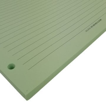 Alex Schoeller Kolej Yedek Renkli A4 Çizgili 50yp ALX 871 Yeşil