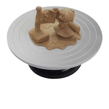 Lutart Seramik ve Heykel Döner Döküm Turnet 30cm