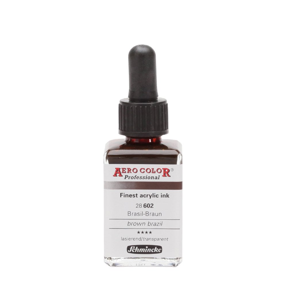Schmincke Aero Color Airbrush Akrilik Mürekkep 28ml 602 Brown Brazil