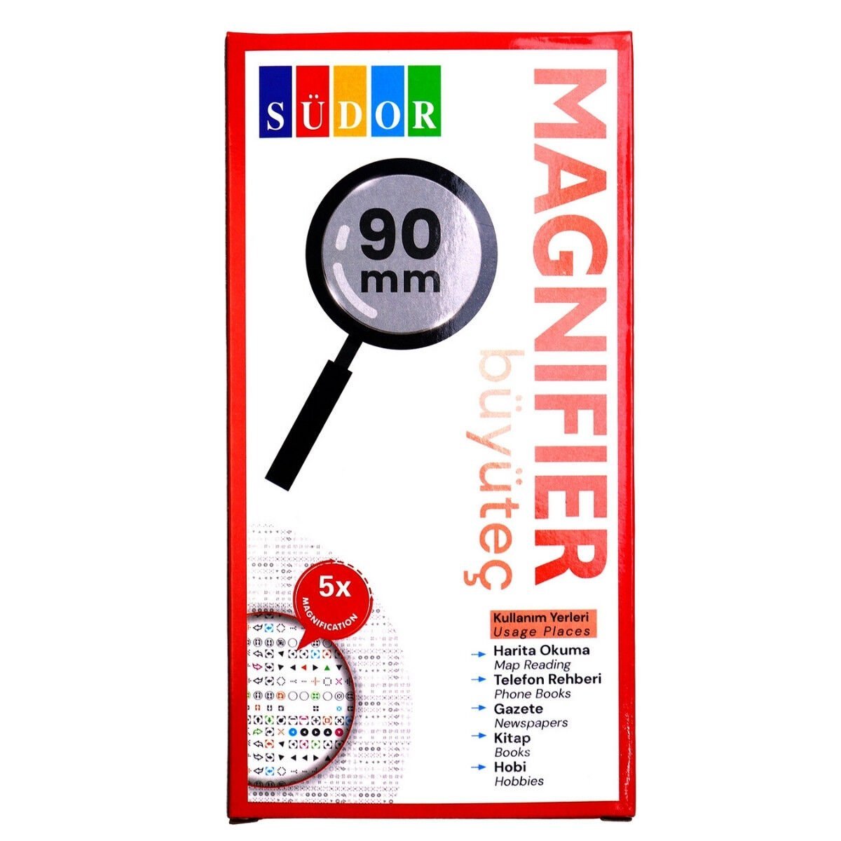 Südor Büyüteç 90mm