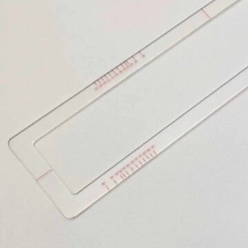 Art Elegant Hyruler Akrilik Cetvel 5 Parça