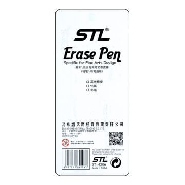 Lutart Kalem Silgi 3.8mm 5 Yedekli