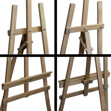 Art İstanbul Şövale Tam Boy Kayın Ağacı 165cm