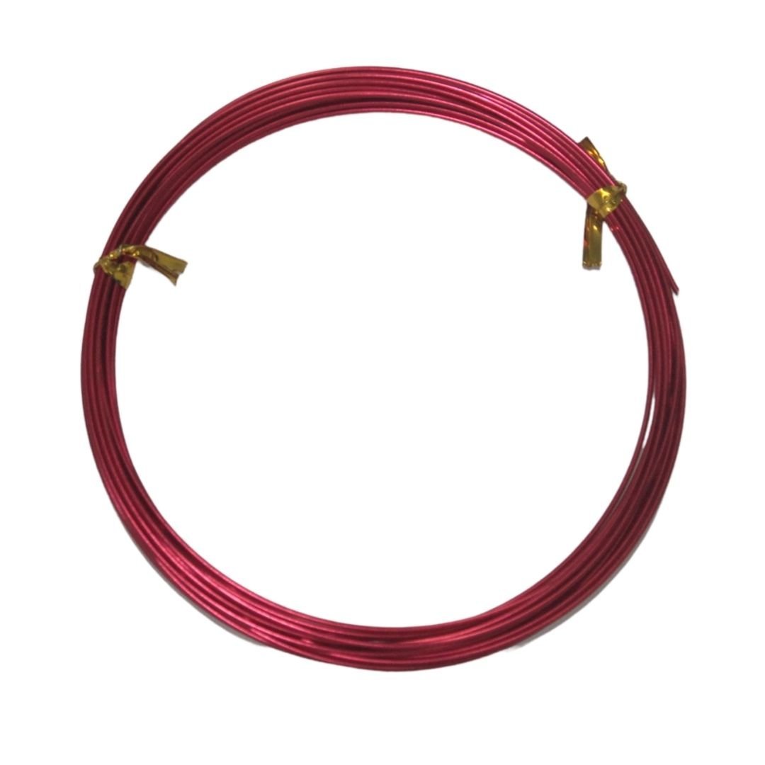 Dytac Alüminyum Tel Yuvarlak 1mmx4mt Kırmızı