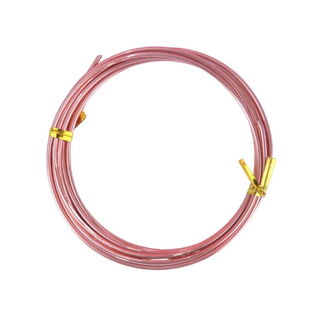 Dytac Alüminyum Tel Yuvarlak 2mmx2mt Bakır