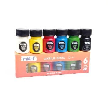 miArt Akrilik Boya Seti 6x30ml