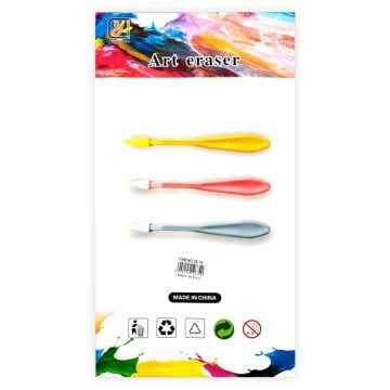 Art Elegant Toz Pastel Ve Kara Kalem Blender Seti 12 Parça