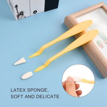 Art Elegant Toz Pastel Ve Kara Kalem Blender Seti 12 Parça