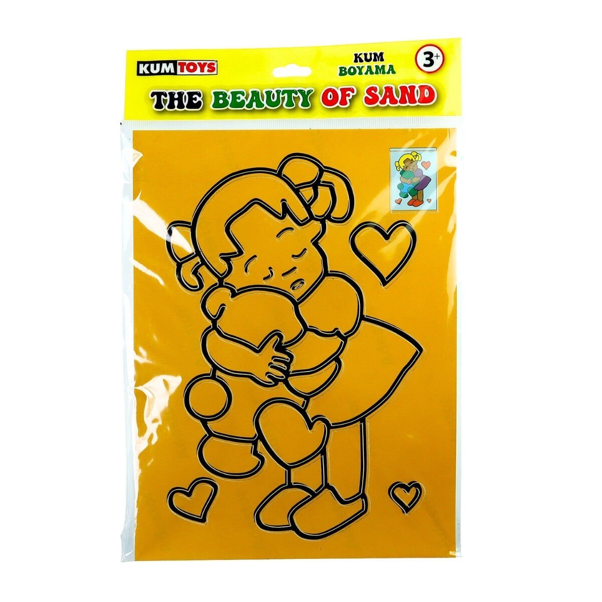 Kumtoys Kum Boyama Set 23x33cm Kız Çocuğu