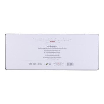 Bruynzeel Kuru Boya Kalem Seti 45 Renk Metal Kutu Holland