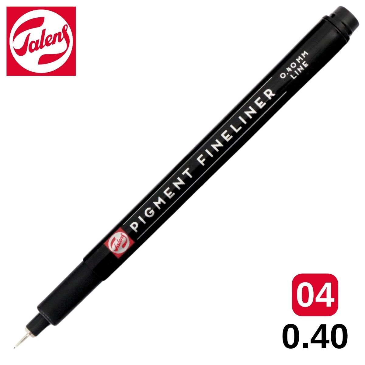 Talens Pigment Fineliner Teknik Çizim Kalemi 04 (0.40mm)