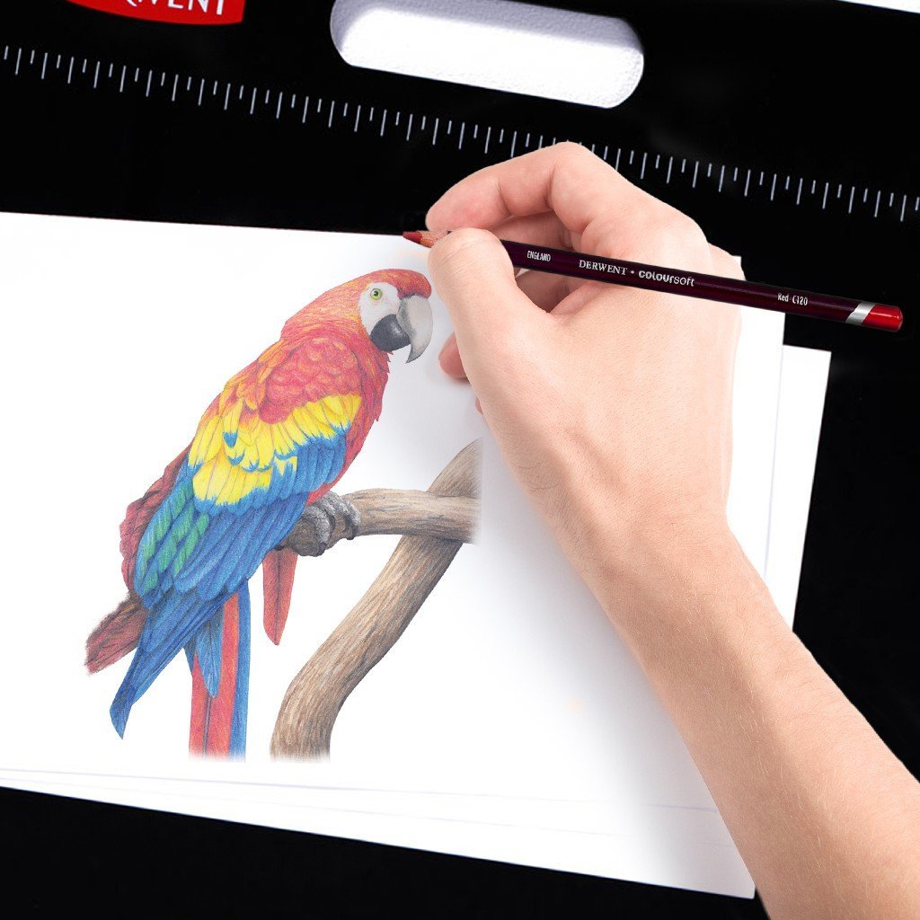 derwent coloursoft kuru boya kalem tekli yedek renkler