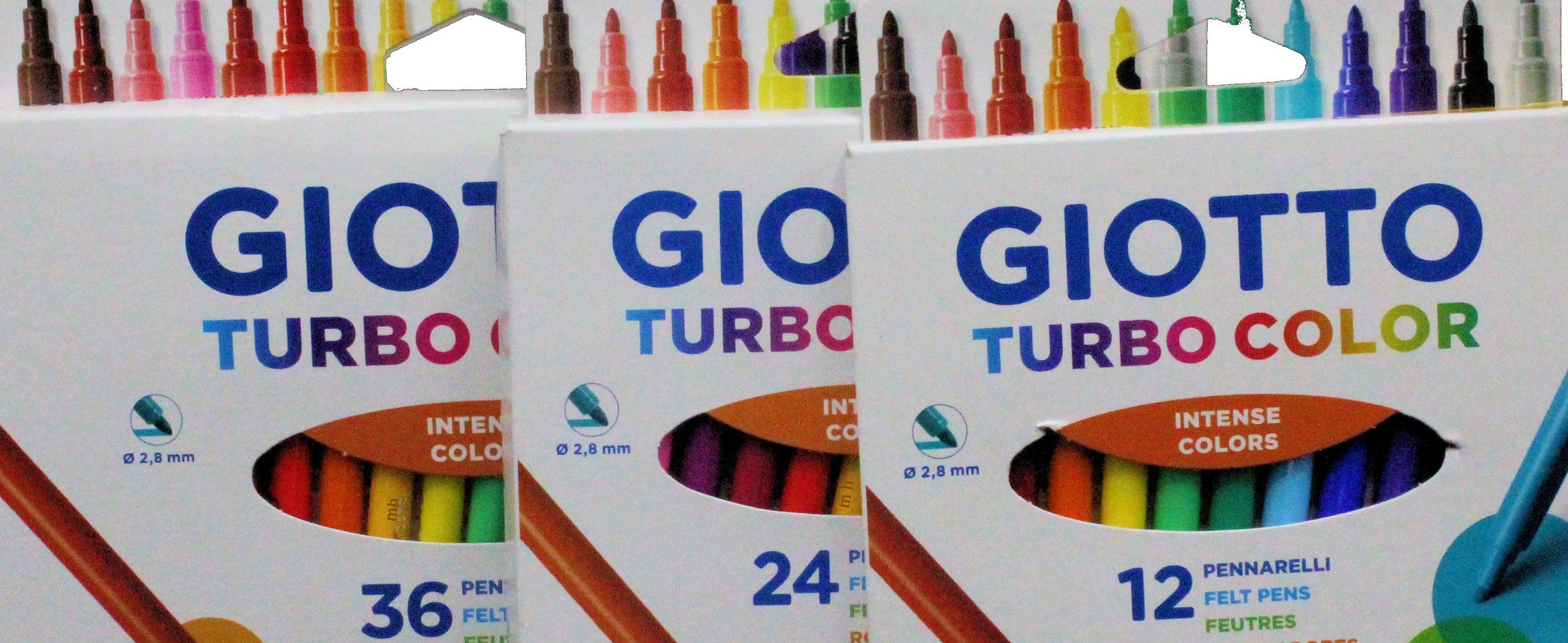 Giotto yarım boy kuru boya kalemi