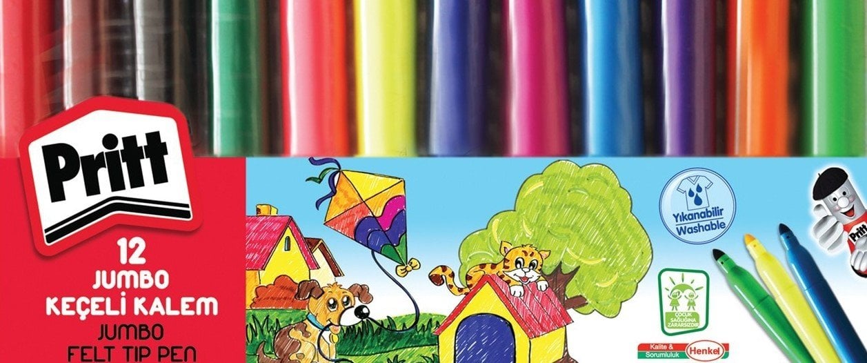 Pritt Kırmızı Kutu kurboya kalemi