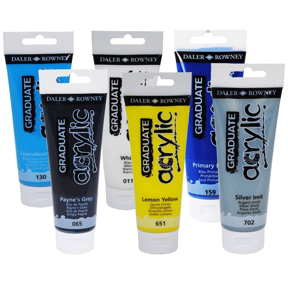 daler rowney graduate akrilik boya 120 ml