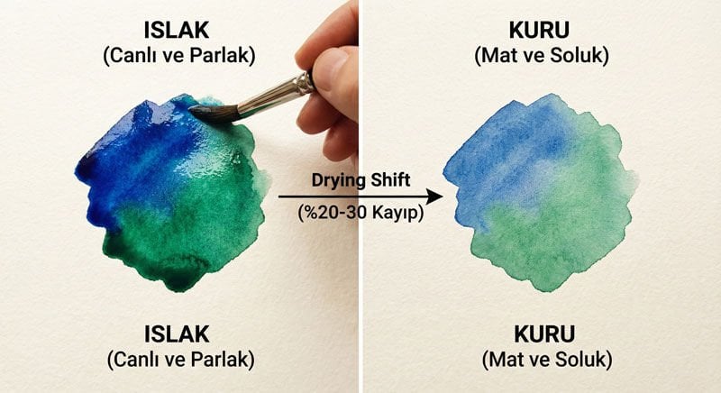 Suluboya resimleriniz kuruduğunda neden renklerin solduğunu merak ediyor musunuz? Bu yazıda, 'Drying Shift' olarak bilinen bu olayın bilimsel nedenlerini ve profesyonel sanatçıların bu durumla nasıl başa çıktığını detaylı bir şekilde inceliyoruz.