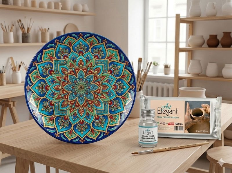 Art Elegant Doğal Seramik Hamuru uygulama tekniklerini bu rehberde keşfedin.