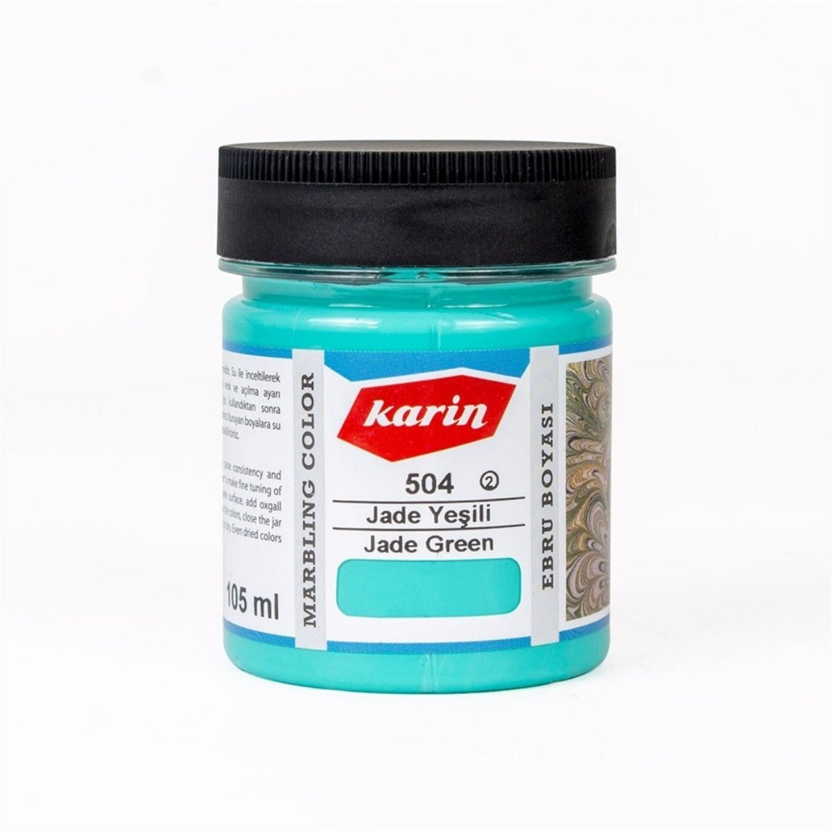 Karin Ebru Boyası 105ml 504 Jade Yeşili