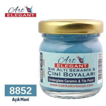 Art Elegant Seramik Ve Çini Boya 40gr 8852 Light Blue