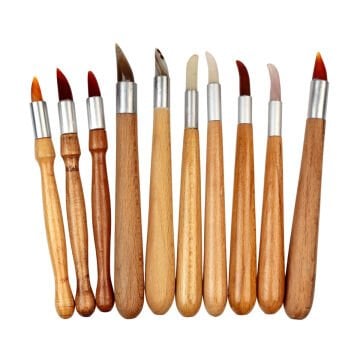 Art Elegant Akik Zer Mühre No 12 2.8cm Kahverengi