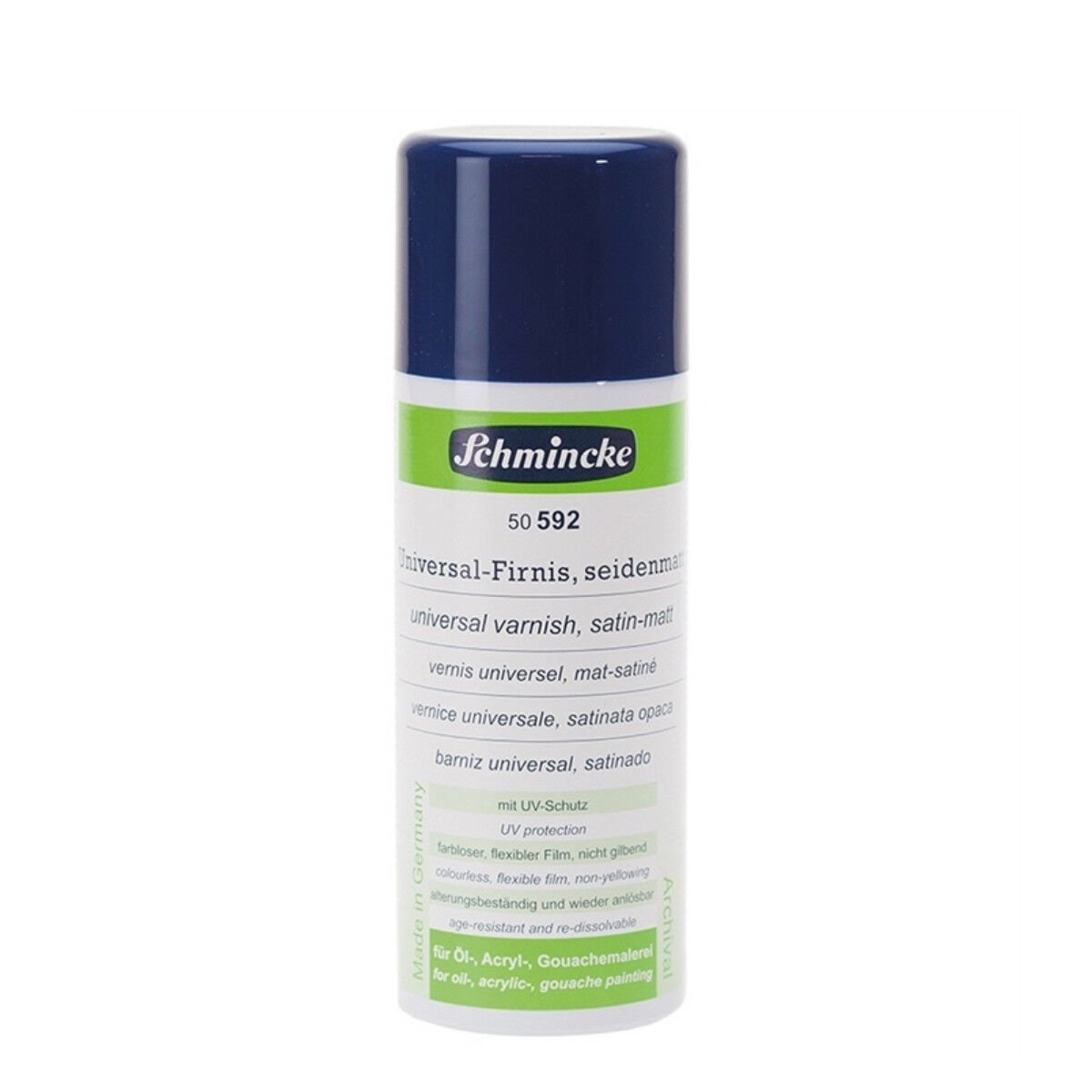 Schmincke Universal Varnish Sprey Vernik 400ml 50592 Saten Mat