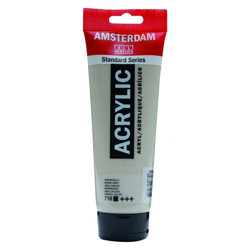 Amsterdam Akrilik Boya 120ml 718 Warm Grey