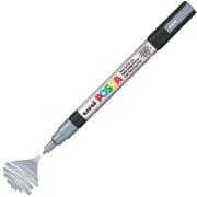 Uni Posca Marker Pc-3m Fine 0.9-1.3 Mm Silver