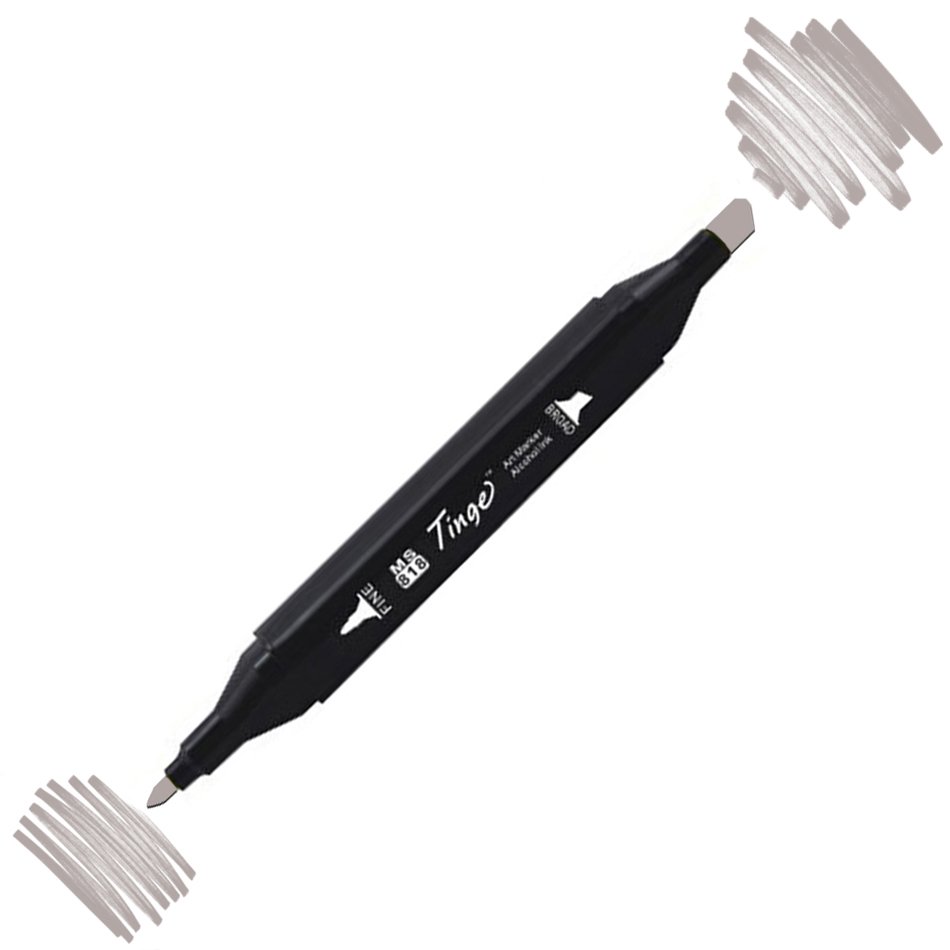 Tinge Twin Çift Uçlu Marker Kalemi Wg4 Warm Grey