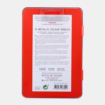 Bruynzeel Expression Metalic Kuru Boya Kalem Seti 12li