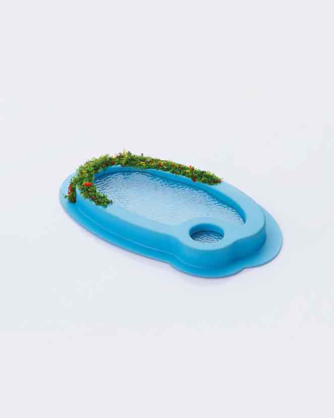 Eshel Maket Yuvarlak Bölmeli Havuz 1/100