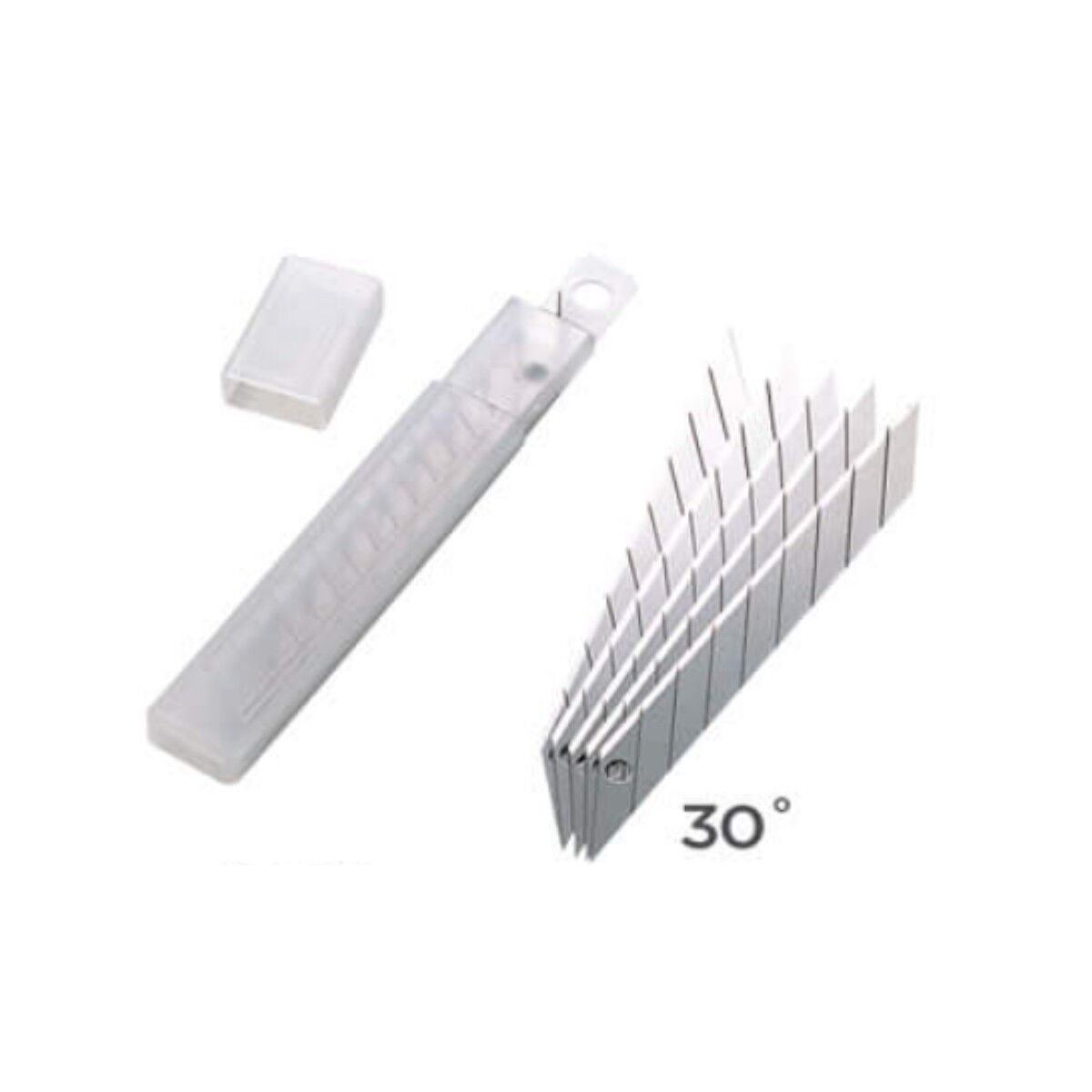 SDI Maket Bıçağı Yedeği Dar 30 Derece Açılı 10lu 1361