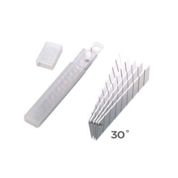 SDI Maket Bıçağı Yedeği Dar 30 Derece Açılı 10lu 1361