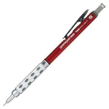 Pentel Versatil Uçlu Kalem Graphgear 1000 PG1015C 0.5mm Kırmızı