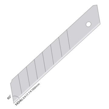 SDI Geniş Maket Bıçağı Yedeği 10lu 1404