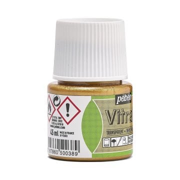 Pebeo Vitrail Cam Boya 45ml 38 Gold