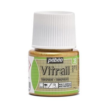 Pebeo Vitrail Cam Boya 45ml 38 Gold