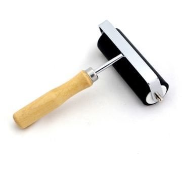 Art Elegant Kauçuk Merdane 10cm Ahşap Saplı
