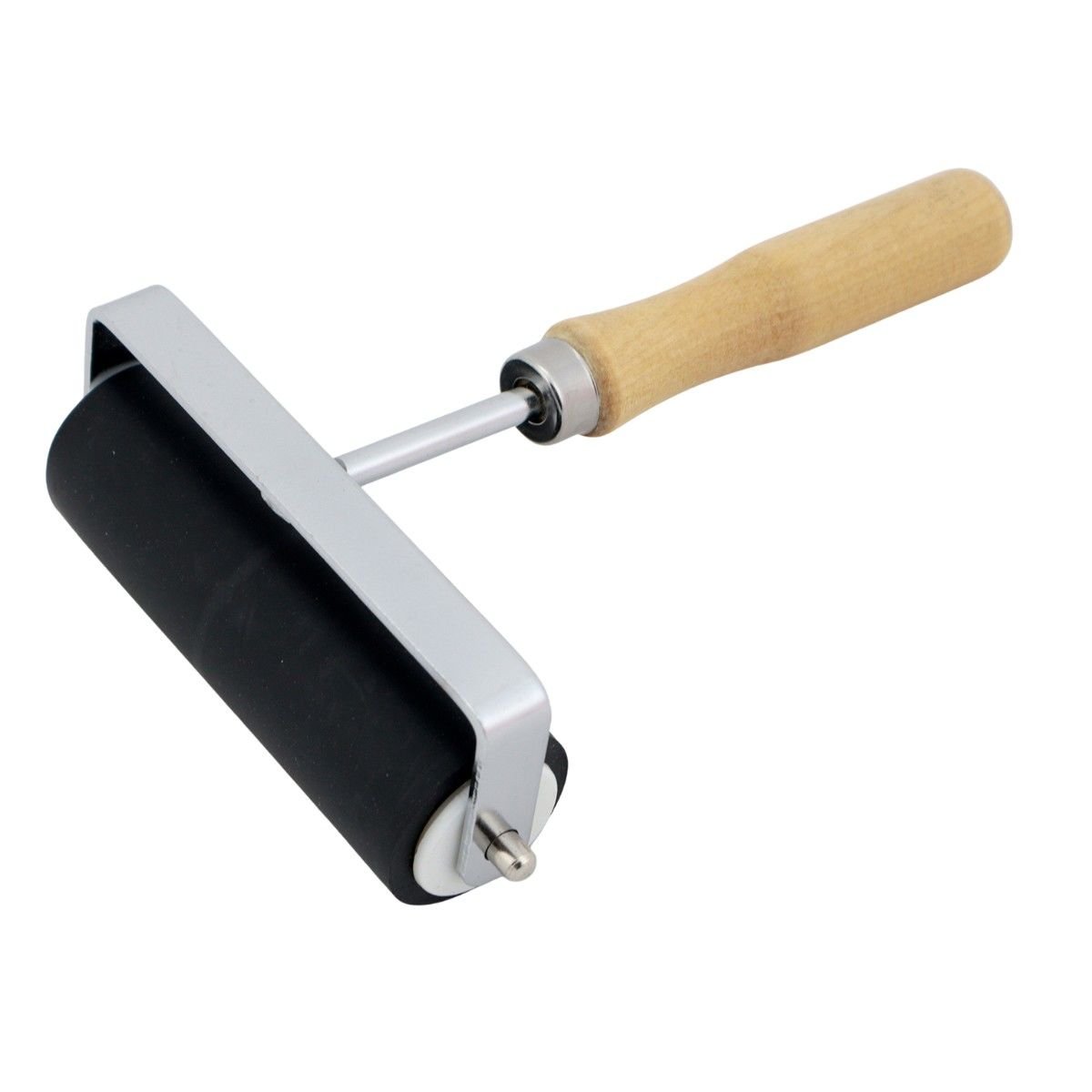 Art Elegant Kauçuk Merdane 10cm Ahşap Saplı