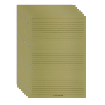 Alex Schoeller Kolej Yedek Renkli A4 Çizgili 50yp ALX 871 Sarı