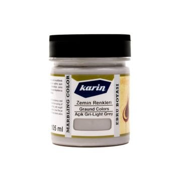 Karin Ebru Boyası 105ml Zemin Renkleri 901 Açık Gri