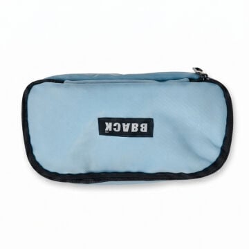BBack Çift Bölmeli Fonksiyonel Kalem Çantası 22x10,5x6cm - Açık Mavi