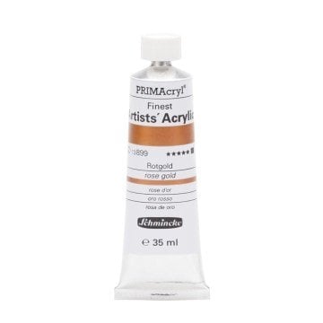 Schmincke Primacryl Finest Artists Acrylic 35ml Rose Gold 13899