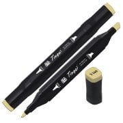 Tinge Twin Çift Uçlu Marker Kalemi Y169 Putty