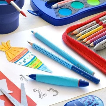 Faber Castell Jumbo Grip Boya Kalemi 12 Renk
