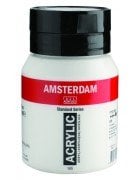 Amsterdam Akrilik Boya 500ml 105 Titanium White