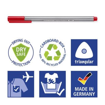 Staedtler Triplus Fineliner 0.3mm 42li C42
