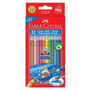 Faber Castell Kutu Aquarel Boya Kalemi 12 Renk