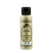 Cadence Su Bazlı Yaldız Metalik Boya 70ml 107 Platin