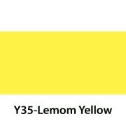 Tinge Twin Çift Uçlu Marker Kalemi Y35 Lemon Yellow
